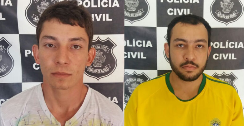 Além da morte do cunhado, Igor (à esquerda) vai responder pela posse do revólver. Christian (à direita) participou do crime que tirou a vida do marido da própria irmã