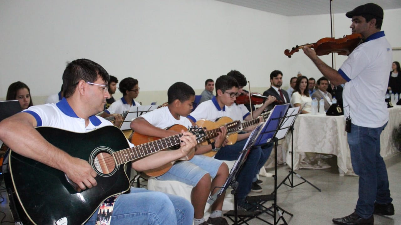 Orquestra Jovem foi uma das apresentações culturais (Fotos: Ascom Uruaçu)