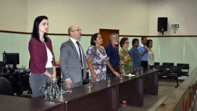 Representantes das instituições parceiras do projeto (Foto: Elaine Alves)