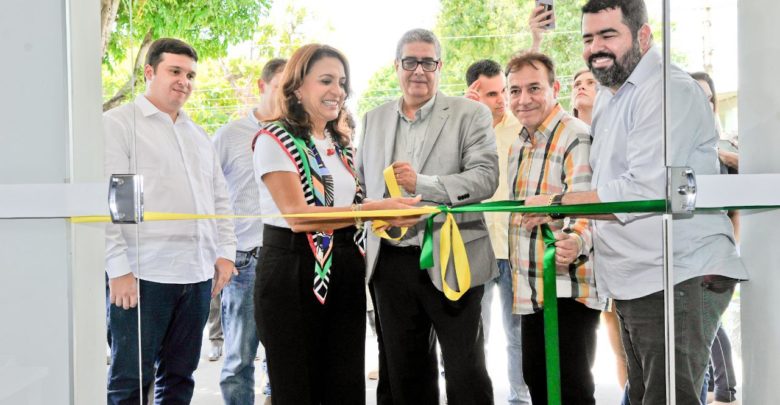 HOME BASE - Primeira-dama do Estado, Gracinha Caiado, presidente do Gabinete de Políticas Sociais (GPS), participa da inauguração da sede administrativa e alojamento da empresa